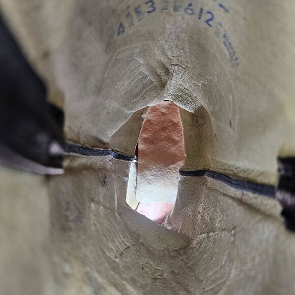 Custom Eagle Phoenix Cowboy Boots Black and White Leather Men 11 Western - Picture 13 of 14